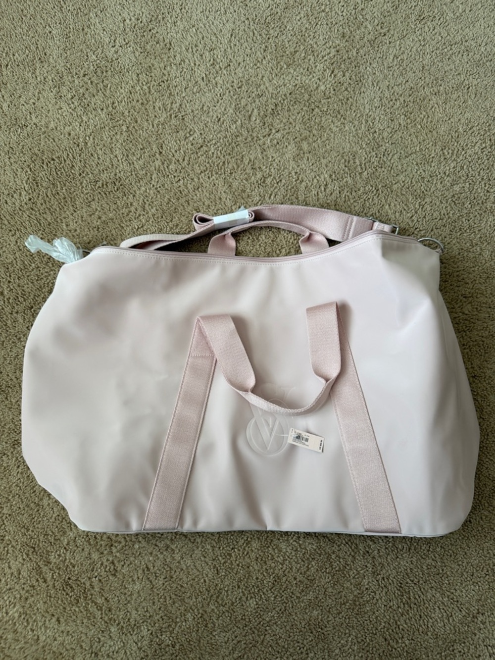 Victoria's Secret Pale Pink Travel Duffel